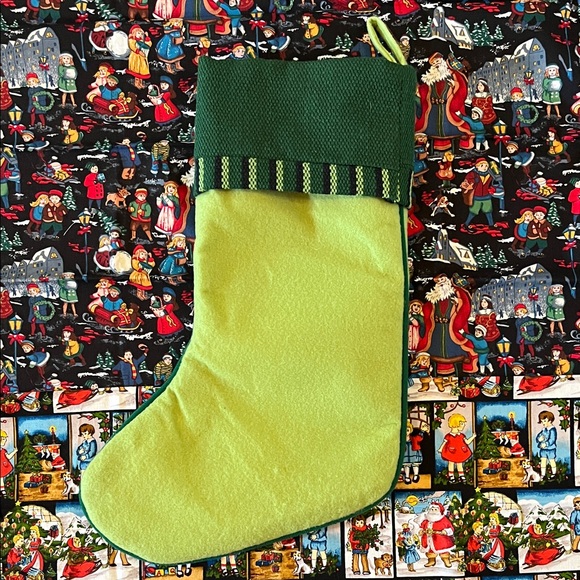 Personalized “Josh” Colorful Santa Christmas Stocking - Picture 4 of 9